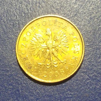 Лот: 25264692. Фото: 1. Польша 1 грош 2008 г. Европа