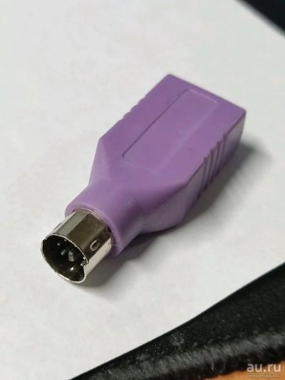 Лот: 18278937. Фото: 1. Переходник USB PS/2 (m) - USB... Шлейфы, кабели, переходники