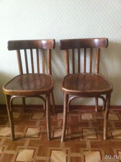 Лот: 9688516. Фото: 1. Венские стулья два штуки. Столы, стулья, обеденные группы