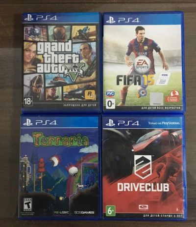 Лот: 8475458. Фото: 1. Диски от PS4. Игры для консолей