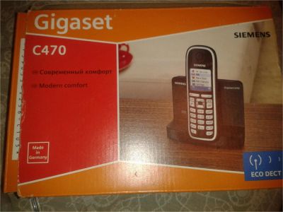 Лот: 6823212. Фото: 1. Телефон Siemens с цветным дисплеем. DECT и радиотелефоны