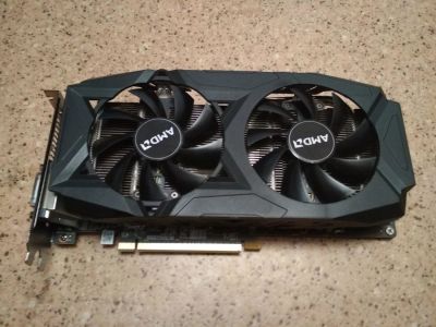Лот: 11310785. Фото: 1. Powercolor AXRX 580 8GBD5-DM... Видеокарты