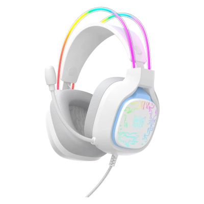 Лот: 24442011. Фото: 1. Игровые наушники Onikuma X22 White... Наушники, гарнитуры