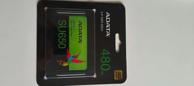 Лот: 25717818. Фото: 1. Adata su650 480. SSD-накопители