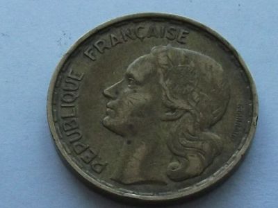 Лот: 10715392. Фото: 1. Монета 50 франк Франция 1951 портрет... Европа