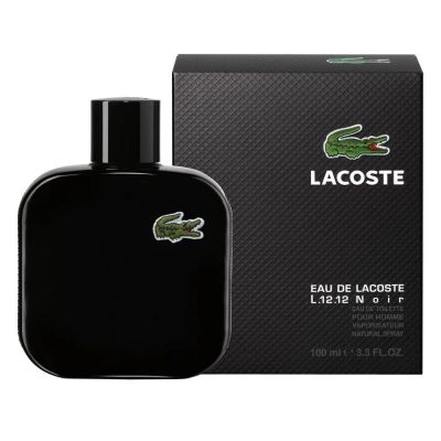 Лот: 11041045. Фото: 1. Eau De L.12.12 Noir Lacoste. 100... Мужская парфюмерия