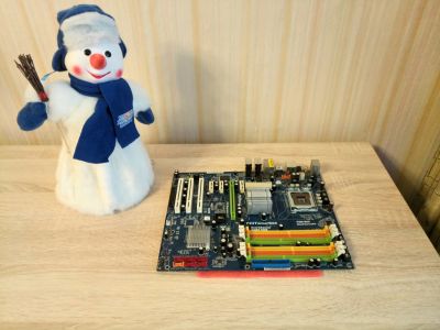 Лот: 15212080. Фото: 1. Материнская плата ASRock P43Twins1600... Материнские платы