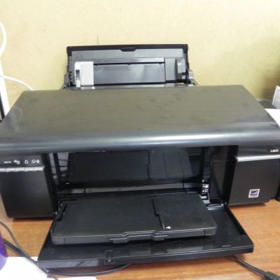Лот: 15688476. Фото: 1. Epson L805 с СНПЧ В идеальном... МФУ и копировальные аппараты