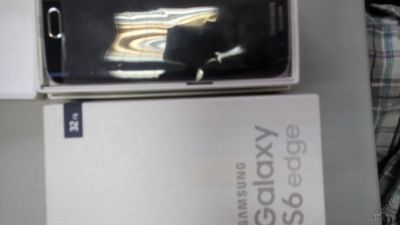 Лот: 5915093. Фото: 1. Samsung SM-G925F Galaxy S6 black. Смартфоны