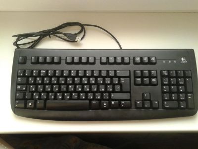 Лот: 6840837. Фото: 1. Клавиатура Logitech Deluxe 250... Клавиатуры и мыши