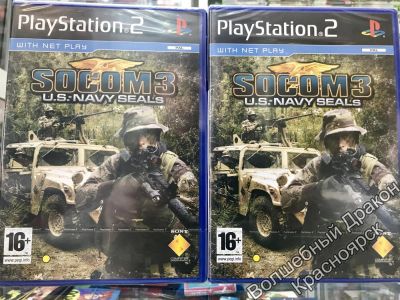 Лот: 11942934. Фото: 1. SOCOM 3: U.S. Navy SEALs игра... Игры для консолей