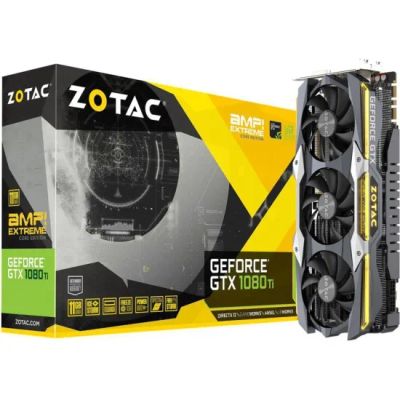 Лот: 19831112. Фото: 1. Видеокарта ZOTAC GeForce GTX 1080... Видеокарты