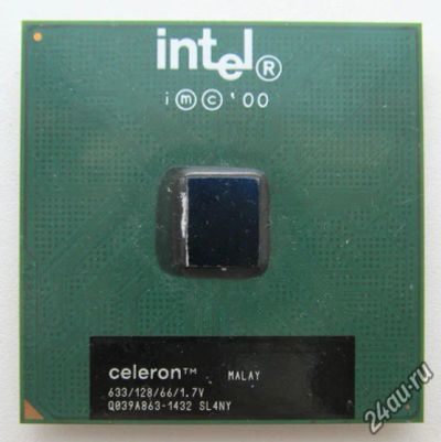 Лот: 5927553. Фото: 1. Процессор Celeron 633MHz/128/66... Процессоры