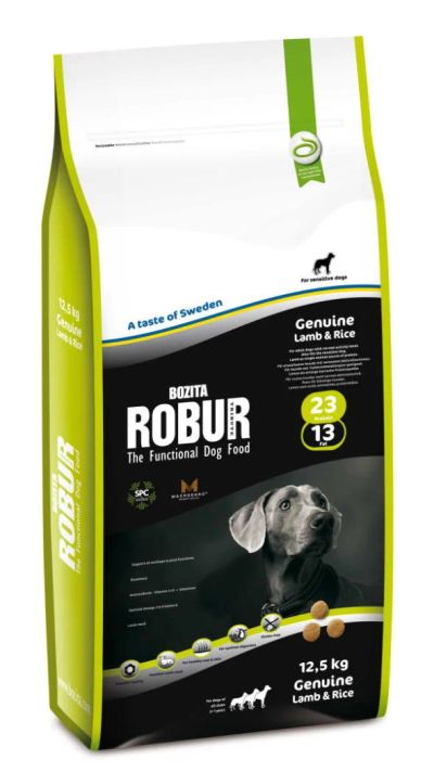 Лот: 5056033. Фото: 1. Bozita robur genuine lamb & rice... Корма