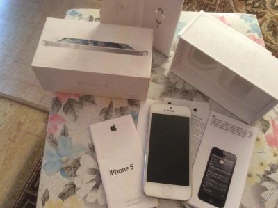 Лот: 5736491. Фото: 1. iPhone 5. Смартфоны