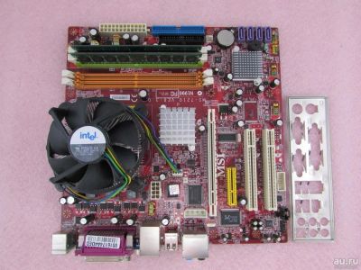 Лот: 10845506. Фото: 1. Материнская плата lga 775 ddr2... Материнские платы