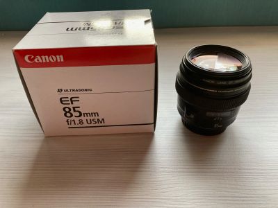 Лот: 18596204. Фото: 1. объектив Canon EF 85mm f/1.8 USM. Объективы