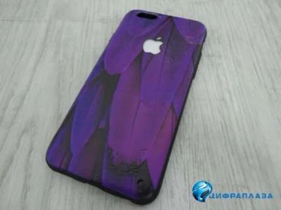 Лот: 13418571. Фото: 1. Чехол пластиковый iPhone 6 с рисунком... Чехлы, бамперы
