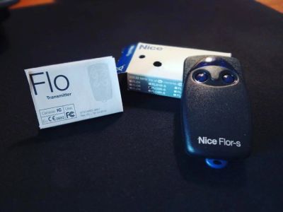 Лот: 11536223. Фото: 1. Nice flo Transmitter Пульт для... Ворота, заборы, шлагбаумы