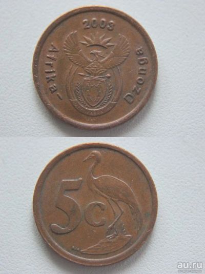 Лот: 9622133. Фото: 1. (128) ЮАР 5 центов 2003.. Один... Другое (монеты)