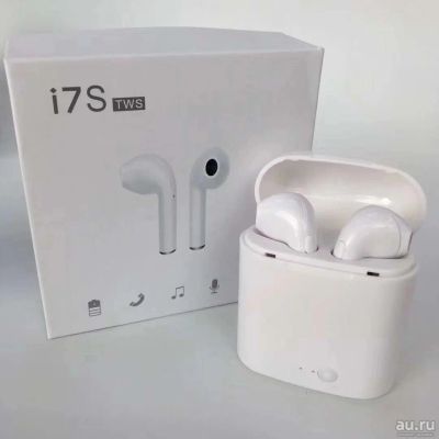 Лот: 12787565. Фото: 1. 🎸Беспроводные наушники i7s tws... Наушники, гарнитуры