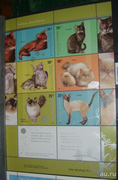 Лот: 10444959. Фото: 1. Аргентина 2005 MNH пс мл. Марки