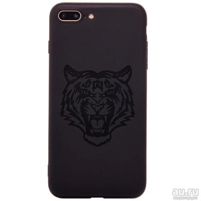 Лот: 12832855. Фото: 1. Чехол iPhone X/ XS Силикон "Тигр... Чехлы, бамперы