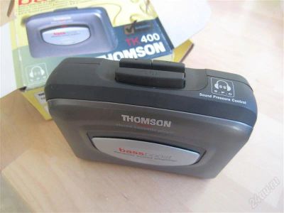 Лот: 2081946. Фото: 1. Кассетный плеер Thomson TK400. Кассетные деки, магнитофоны
