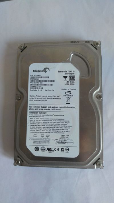 Лот: 11784977. Фото: 1. HDD жесткий диск для компьютера... Жёсткие диски (HDD)
