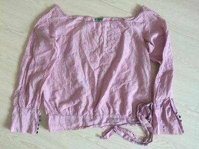 Лот: 9101640. Фото: 1. Блузка розовая. Блузы, рубашки