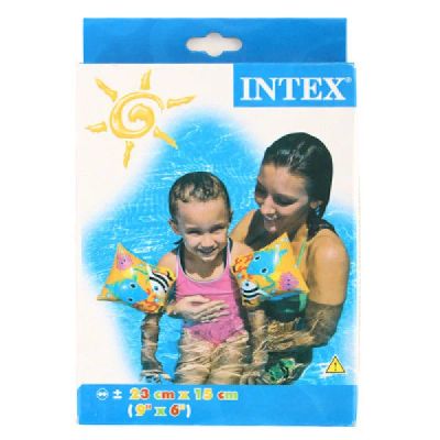 Лот: 16126146. Фото: 1. INTEX Нарукавники Забавные рыбки... Плавание