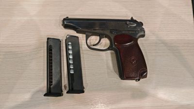 Лот: 25800609. Фото: 1. Травматический пистолет ИЖ-79-9Т. Газовое, травматическое оружие