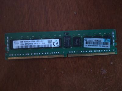 Лот: 24971044. Фото: 1. Серверная DDR 4 Ecc Hynix 8 gb... Оперативная память