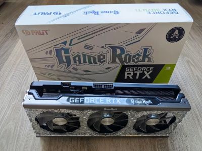 Лот: 25552166. Фото: 1. Видеокарта Palit GeForce RTX 3070... Видеокарты