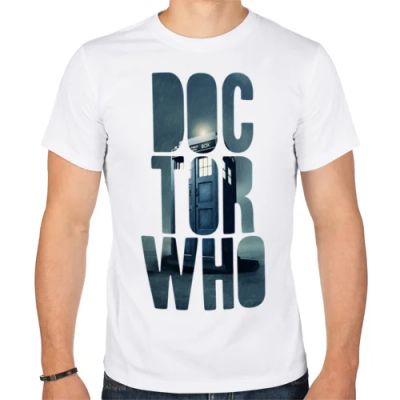 Лот: 6826503. Фото: 1. Мужская футболка хлопок "Doctor... Футболки, поло