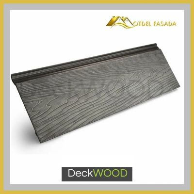 Лот: 17535200. Фото: 1. Сайдинг из ДПК DeckWOOD Черный... Фасадные материалы, сайдинг