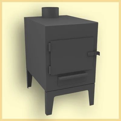 Лот: 4151910. Фото: 1. Печь металлическая Гном-1. Отопительные котлы, печи