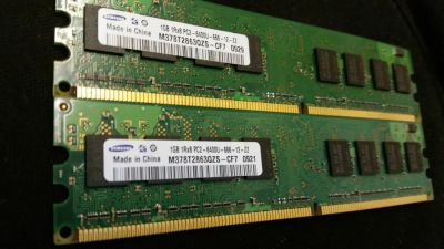 Лот: 4210318. Фото: 1. Модули памяти DIMM DDR-2 PC6400... Оперативная память