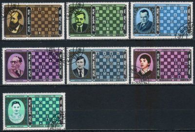 Лот: 25124383. Фото: 1. 1986. Монголия. Чемпионы мира... Марки