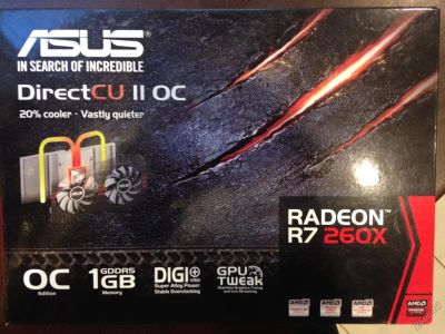 Лот: 6481569. Фото: 1. ASUS Radeon R7 260X 1075Mhz PCI-E... Видеокарты
