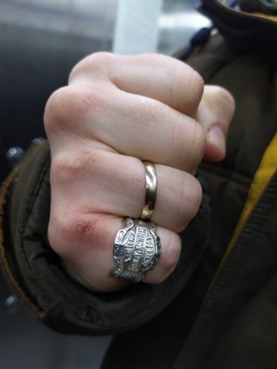 Лот: 18689354. Фото: 1. Серебряное кольцо harley-davidson... Кольца, перстни