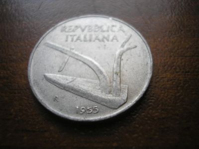 Лот: 8229346. Фото: 1. 10 лир 1955 года. Италия. Европа