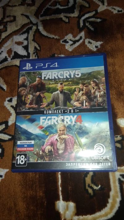 Лот: 16098357. Фото: 1. far cry 5 + far cry 4 на ps4. Игры для консолей