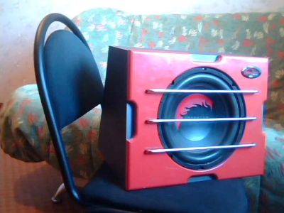 Лот: 3369896. Фото: 1. Sabwoofer(Сабвуфер) + Усилитель... Сабвуферы