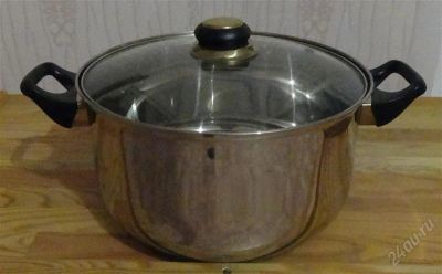 Лот: 2447471. Фото: 1. Кастрюля 6,1 л. Сковороды и сотейники