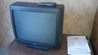 Лот: 12039417. Фото: 1. Телевизор Akai CT-2107D. Телевизоры