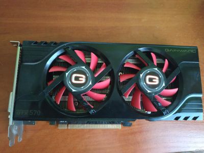 Лот: 13725260. Фото: 1. Видеокарта GeForce Gainward gtx... Видеокарты
