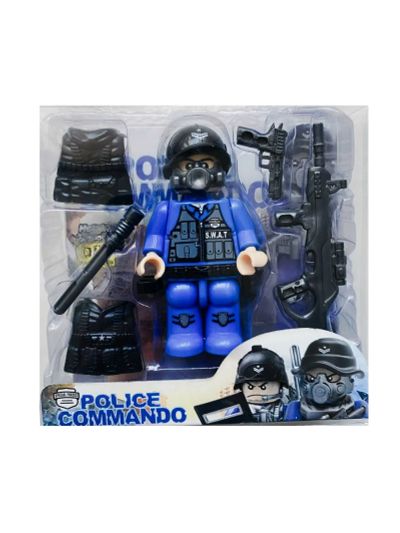 Лот: 25729005. Фото: 1. Фигурки Спецназ SWAT с аксессуарами. Фигурки, статуэтки
