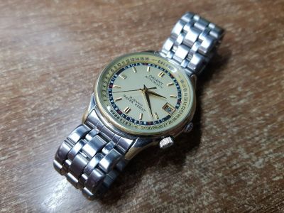 Лот: 15215792. Фото: 1. Часы мужские Orient Automatic... Оригинальные наручные часы
