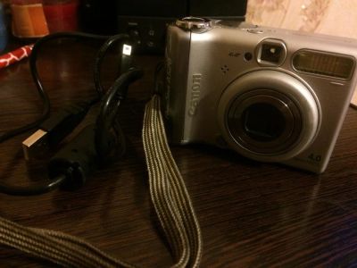 Лот: 10762379. Фото: 1. Фотоаппарат Canon PC1106 + провод... Цифровые компактные